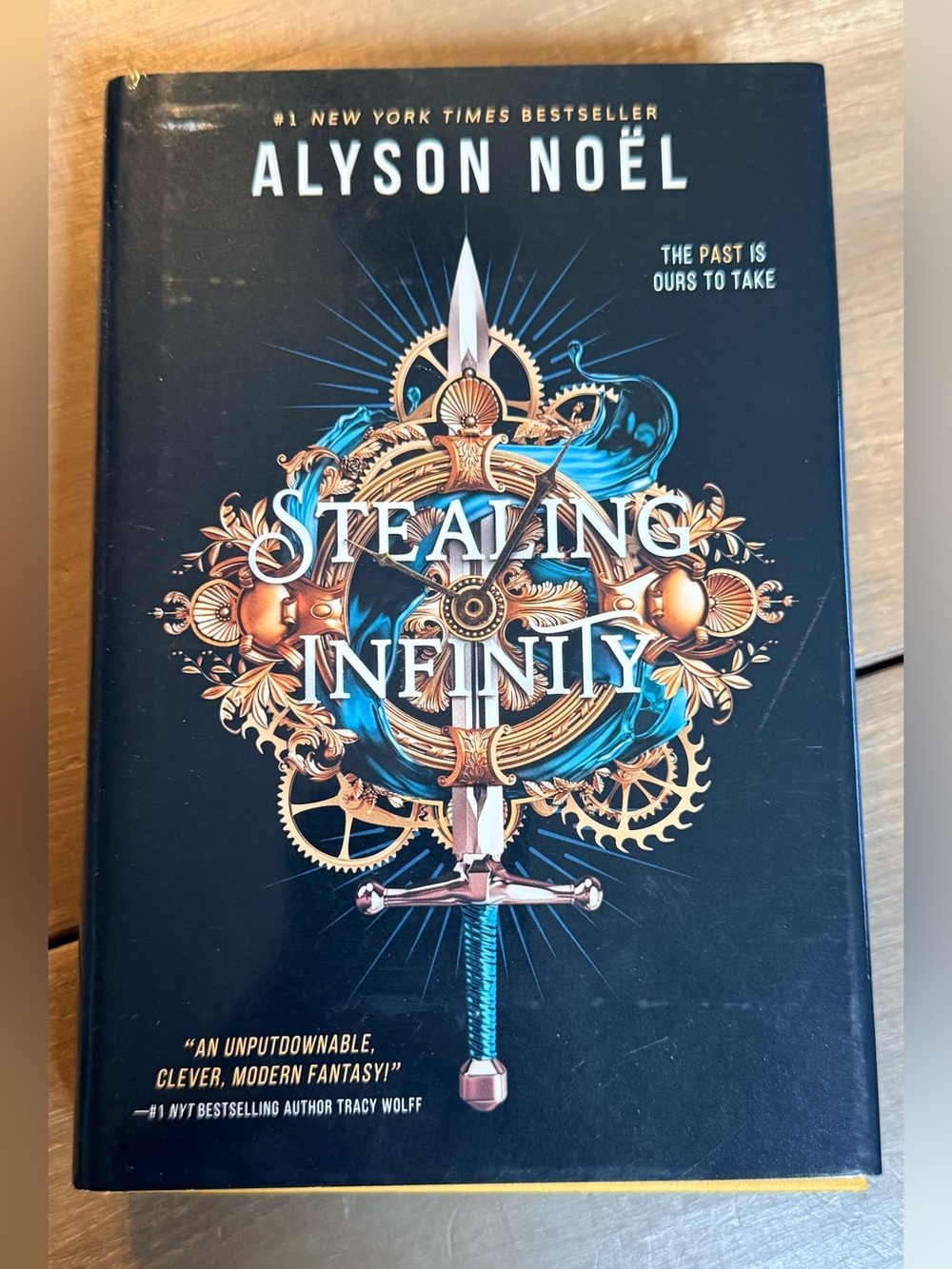 Stealing Infinity by Alyson Noël Hardcover YA Fantasy Time Travel Romance Book